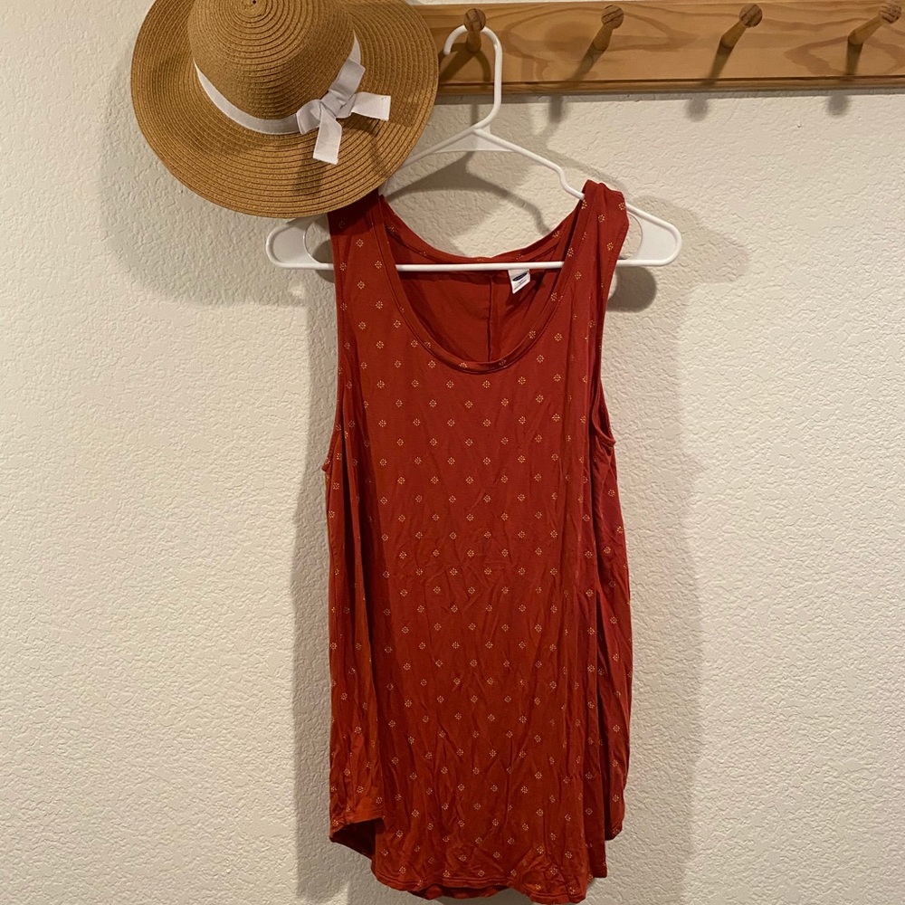 Old Navy burnt Orange tank top